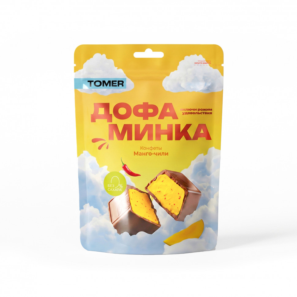  Фабрика Томер   Дофаминка Конфеты Манго-Чили, 125г  в Ухте