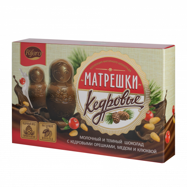 №1 Риф и ко Конфеты "Матрёшки кедровые" 100г           в Ухте