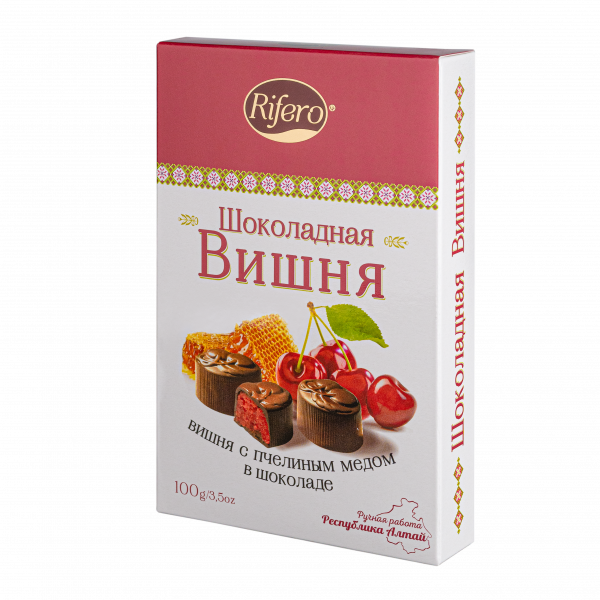 №1 Риф и ко Конфеты "Шоколадная ВИШНЯ" 100г  в Ухте