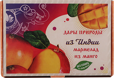 №2 Мармелад дары природы "Манго" 180г   в Ухте
